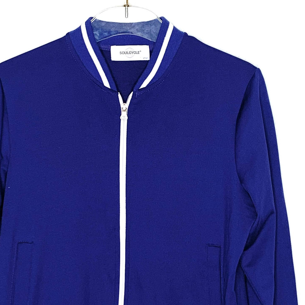 SoulCycle All You Need Is Soul Track Jacket Blue S - Picture 3 of 6